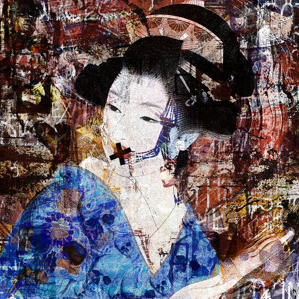 "Geisha Under The Glass" by Matteo Giachetti