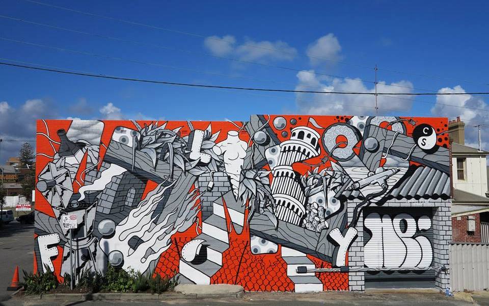Nemco @ Australia x the Underline Mural Festival
