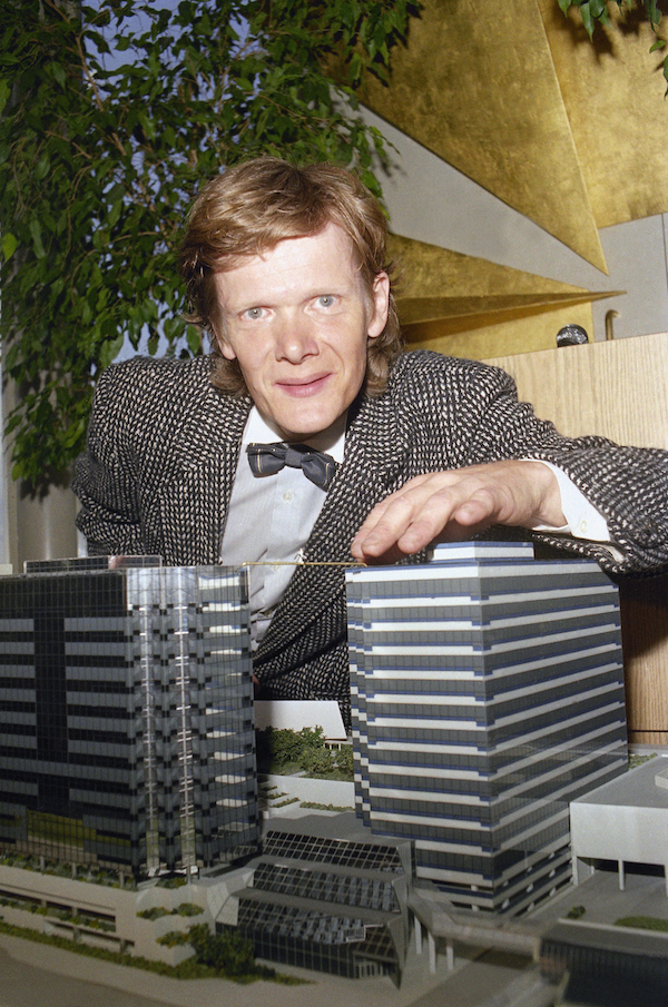 Philippe Petit - Plastico delle Torri Gemelle