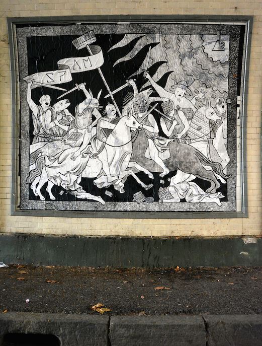 Shit Art Fair 2015 - Guerrilla SPAM