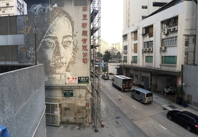 Vhils @ Hong-Kong