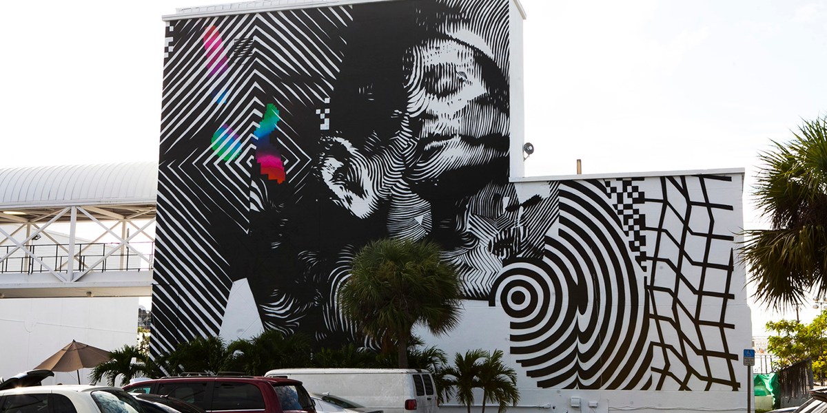 2Alas x Felipe Pantone @ Miami for Art Basel 2015