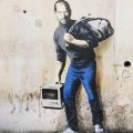 Banksy – Steve Jobs @ Calais (Francia)
