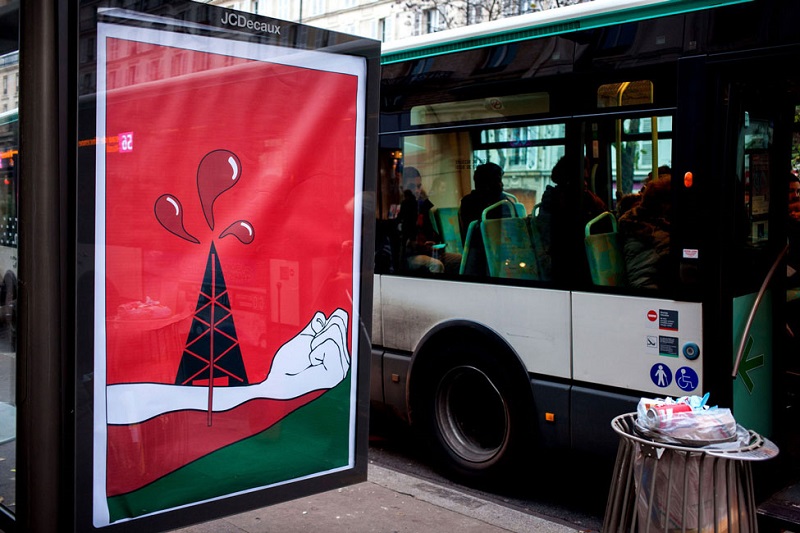 Brandalism a Parigi per COP21