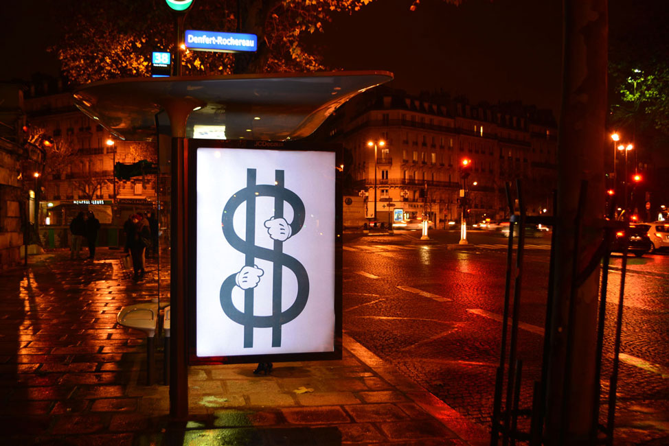 Brandalism a Parigi per COP21