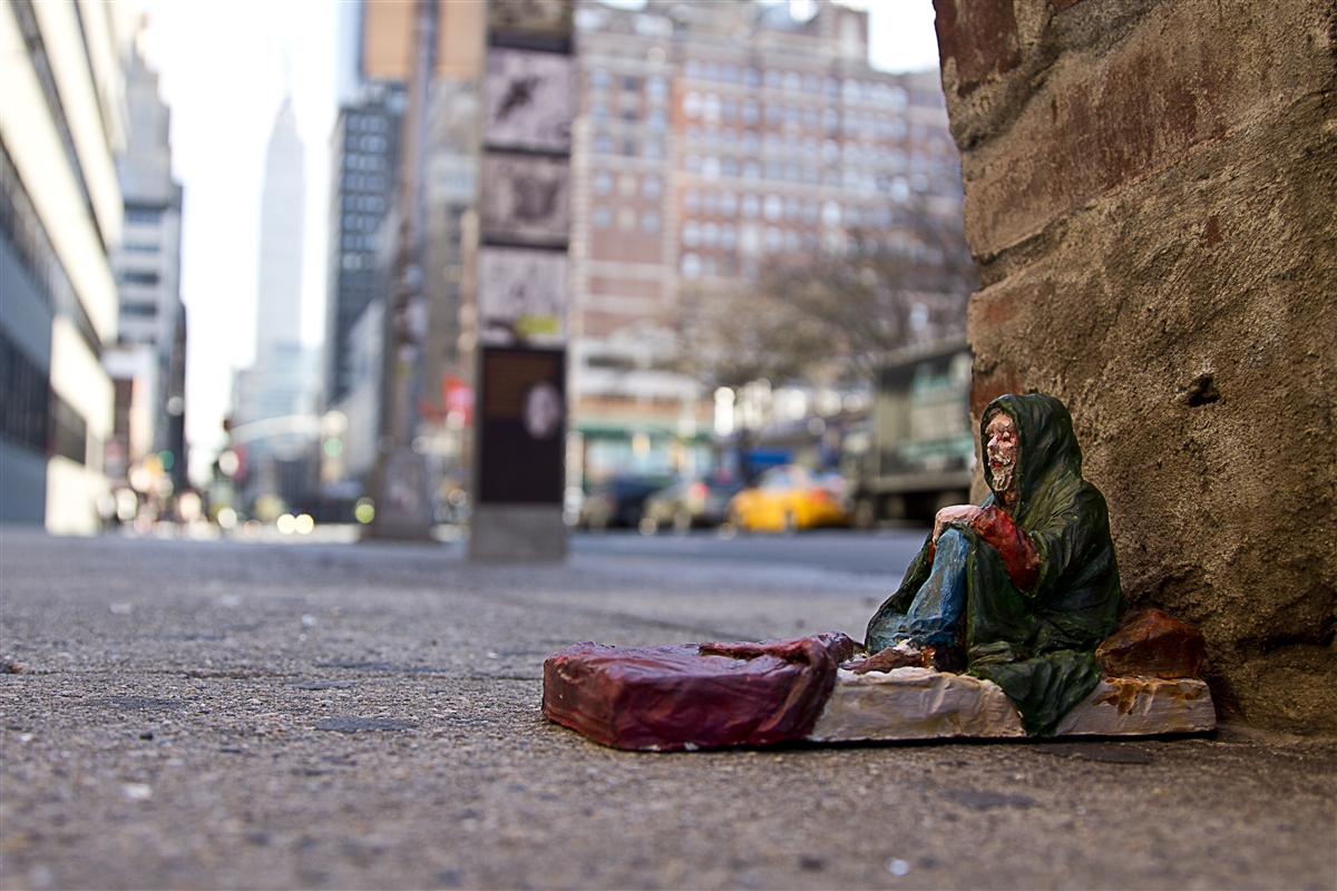 Isaac Cordal @ New York