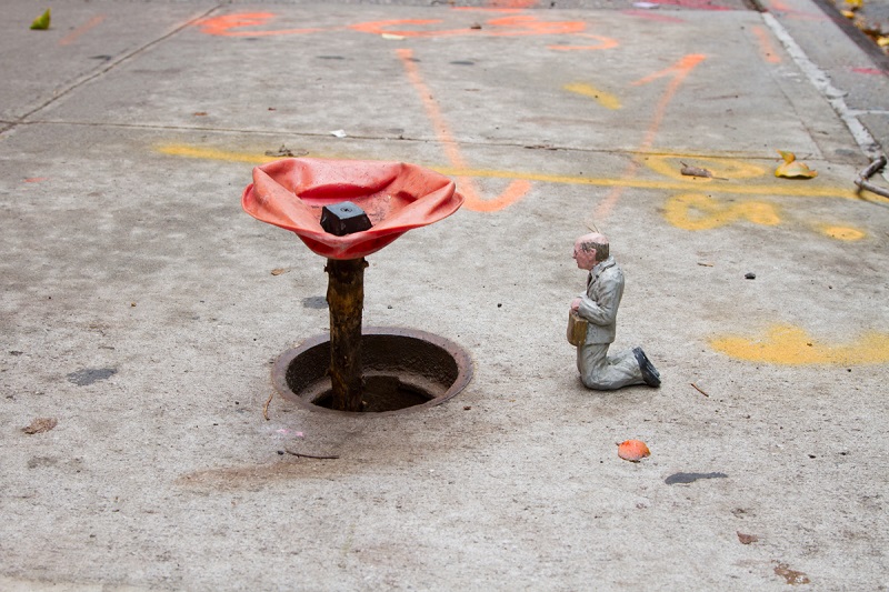 Isaac Cordal @ New York