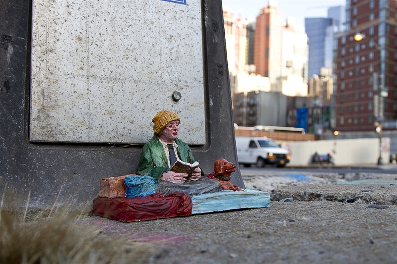 Isaac Cordal @ New York