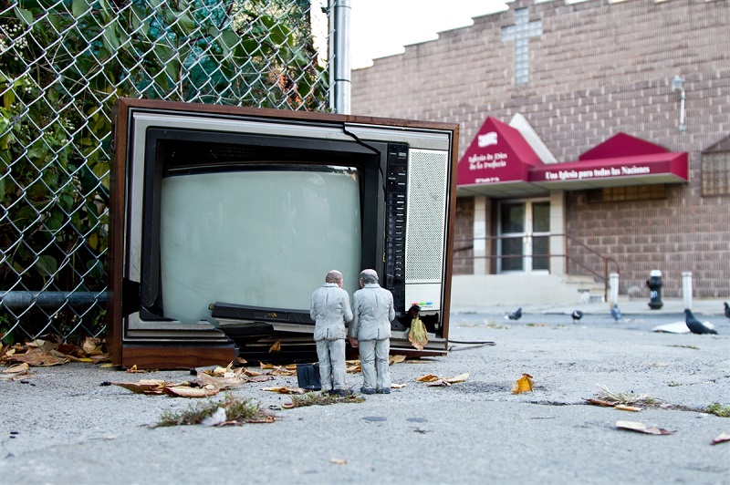 Isaac Cordal @ New York