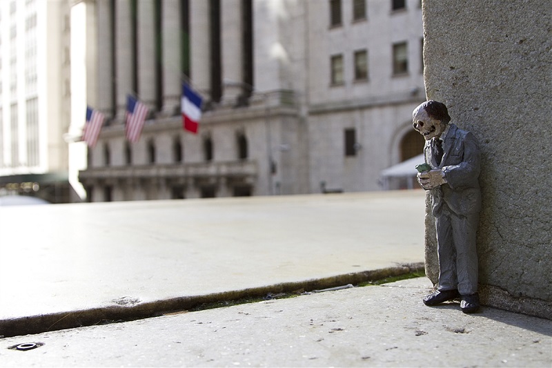 Isaac Cordal @ New York