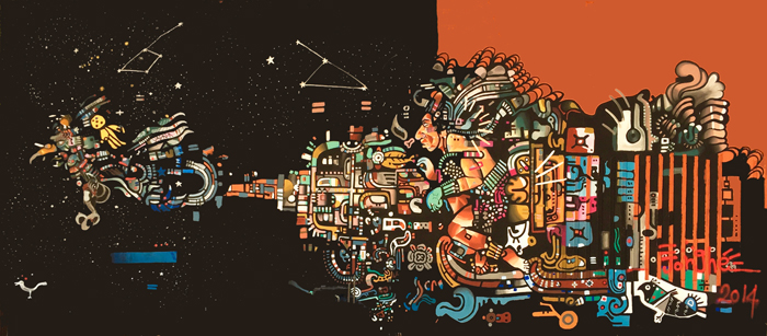 Small pakal full wall