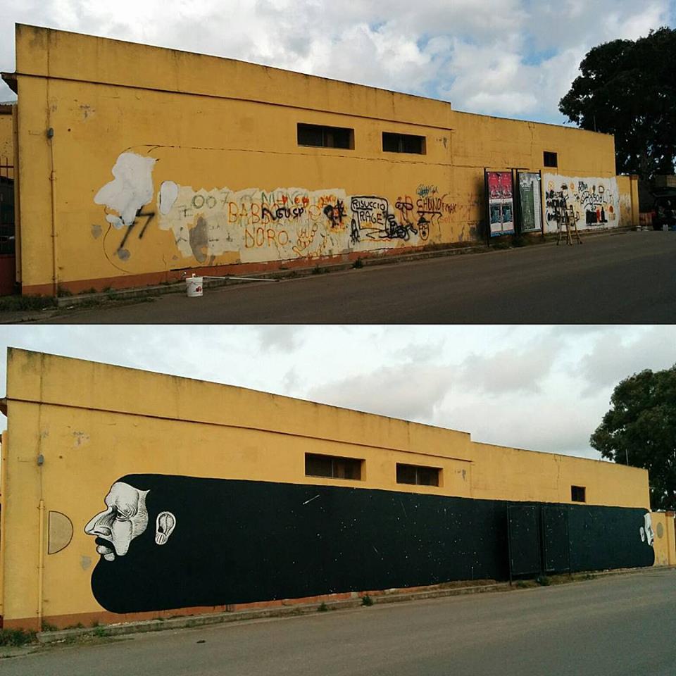 Andrea Casciu @ Guspini (Sardegna) per Decoriamo su bixinau