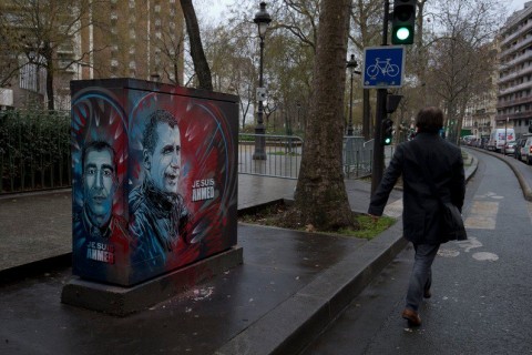 C215 @ Parigi for Charlie Hebdo