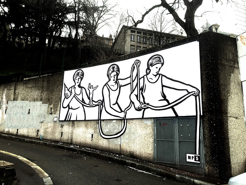 MP5 @ Saint Etienne per LE MUR Project