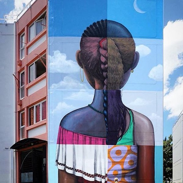 Seth Globepainter (Francia) nella Réunion Island
