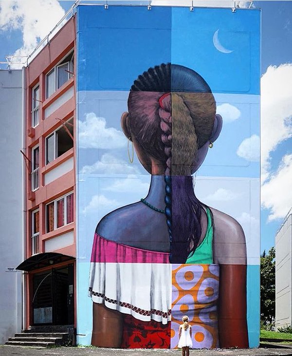 Seth Globepainter (Francia) nella Réunion Island