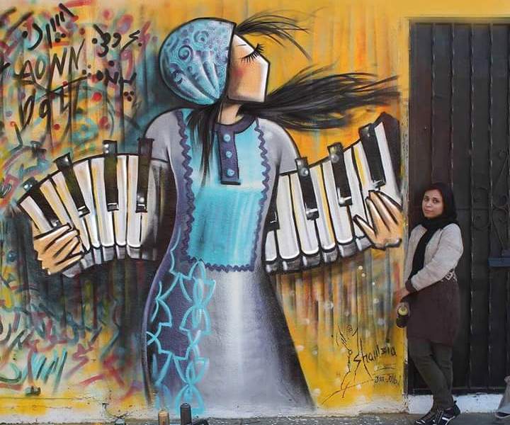 Shamsia Hassani @ Los Angeles