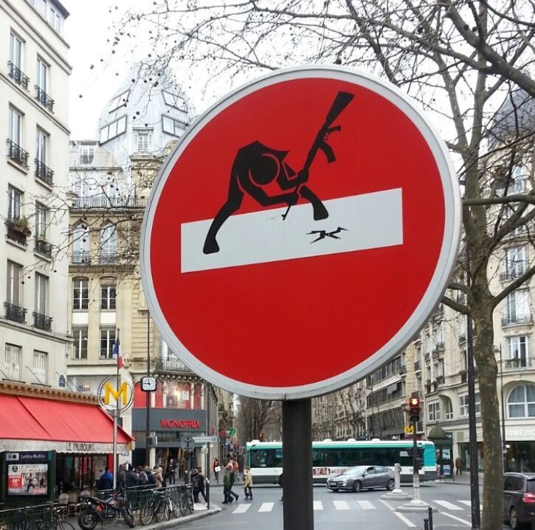 Clet @Parigi