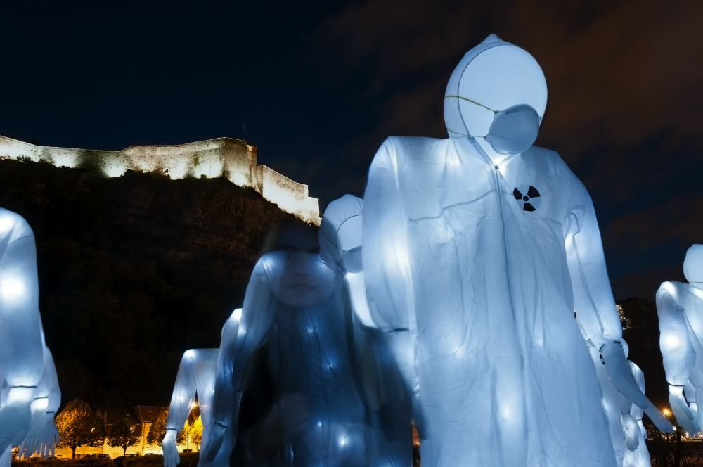 “Radioactive Control” by Luzinterruptus @ Lux festival