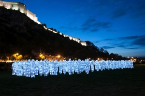 “Radioactive Control” by Luzinterruptus @ Lux festival