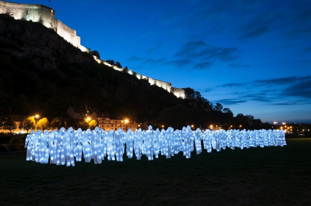 “Radioactive Control” by Luzinterruptus @ Lux festival