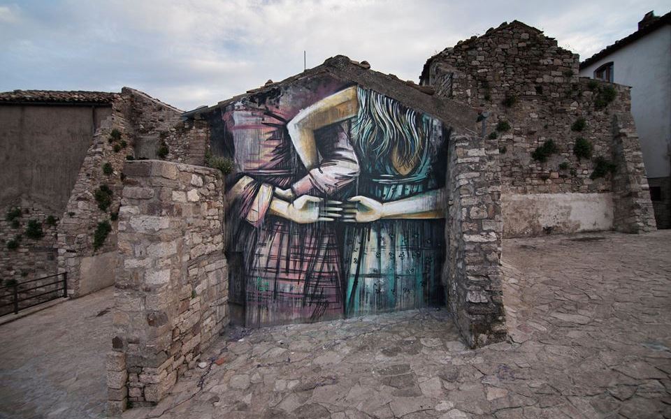 Alice Pasquini @Civitacampomarano, Molise
