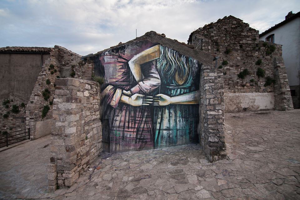 Alice Pasquini @Civitacampomarano, Molise
