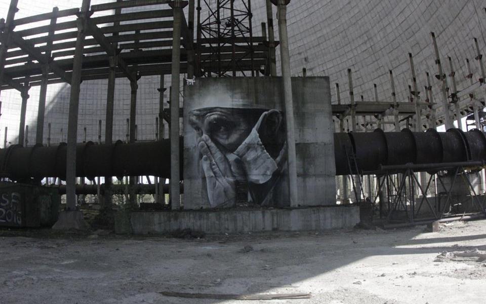 Guido Van Helten @Chernobyl