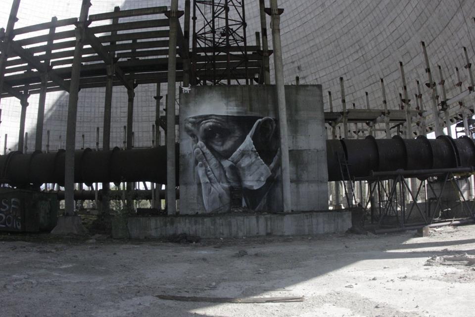Guido Van Helten @Chernobyl