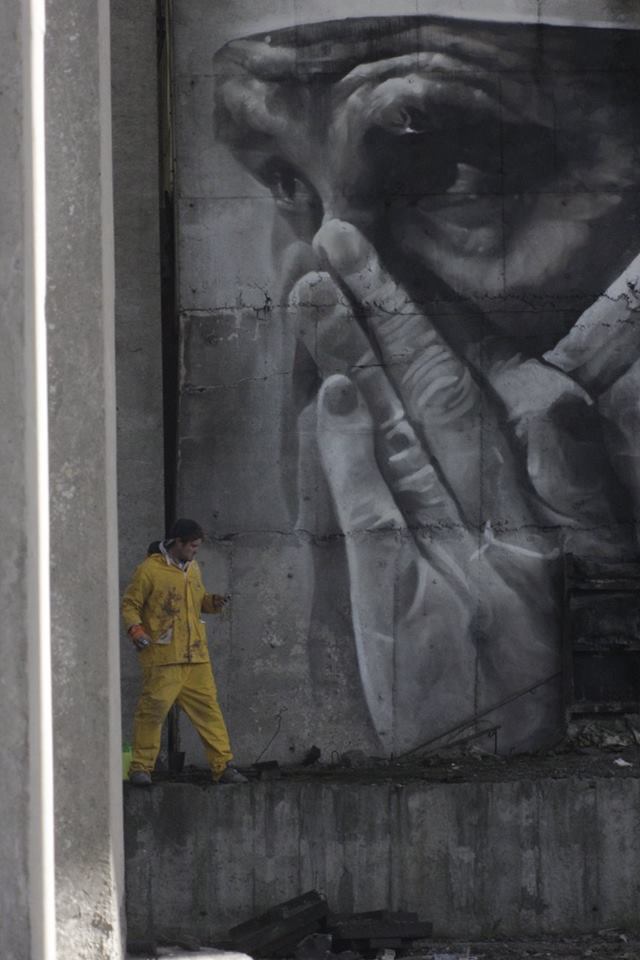 Guido Van Helten @Chernobyl