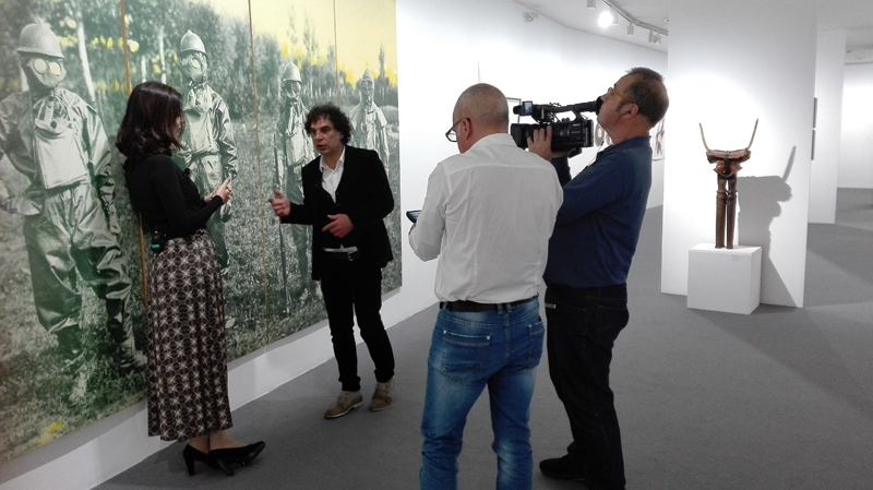 I 5 sensi dell'arte (backstage) - Museo MAN - Leonardo Boscani