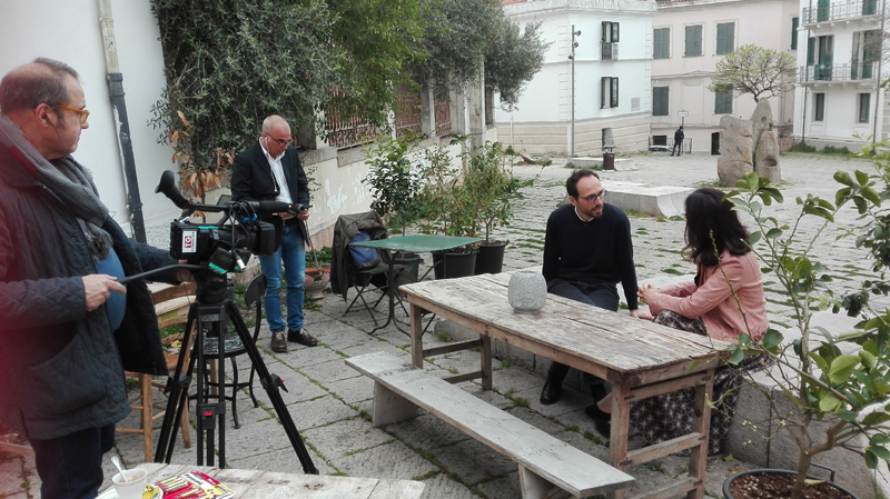 I 5 sensi dell'arte (backstage) - Museo MAN - Lorenzo Giusti