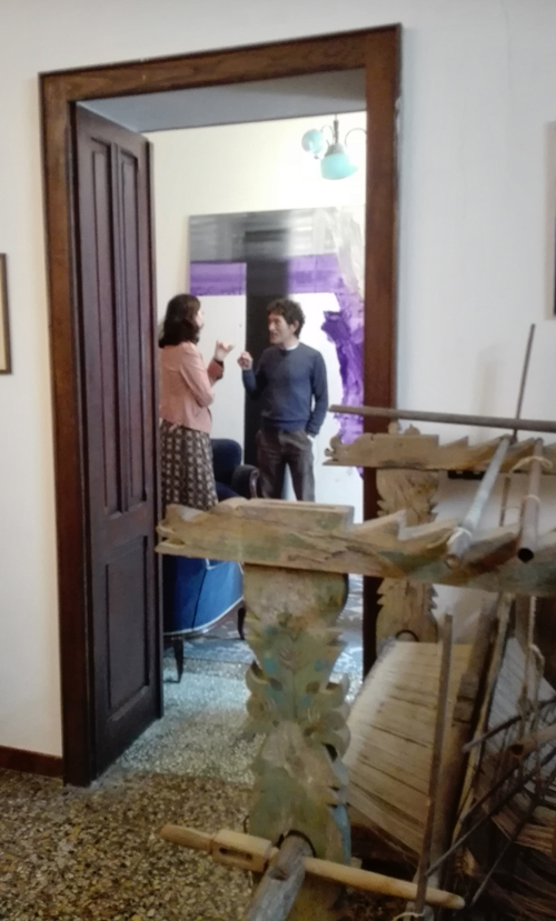 I 5 sensi dell'arte (backstage) - Salvatore Garau