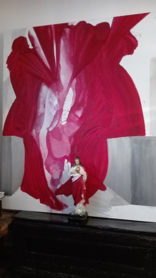 I 5 sensi dell'arte (backstage) - Salvatore Garau