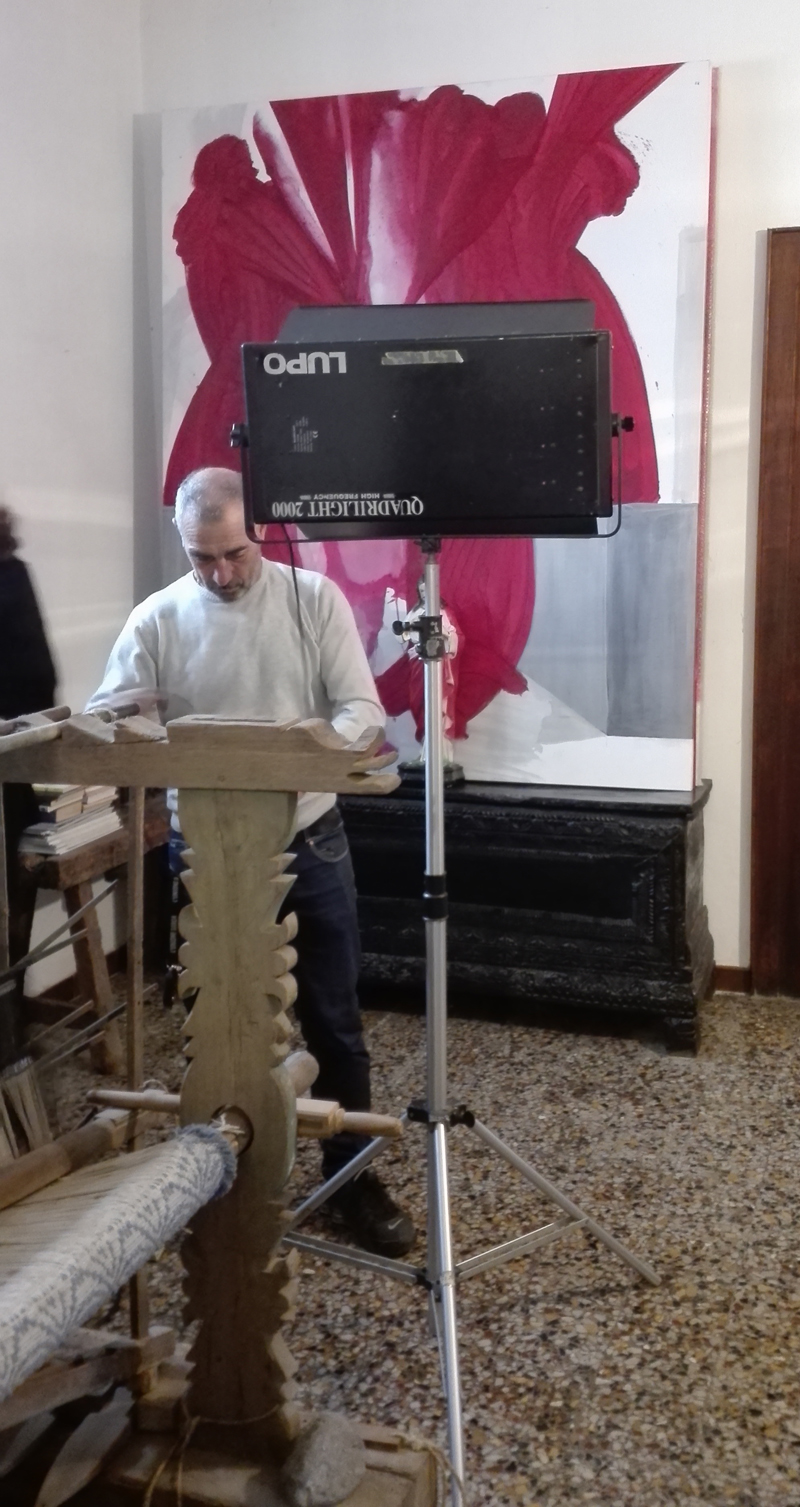 I 5 sensi dell'arte (backstage) - Salvatore Garau