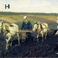 David Hamilton – “Leo Tolstoy e l’aratro” di Ilya Repin