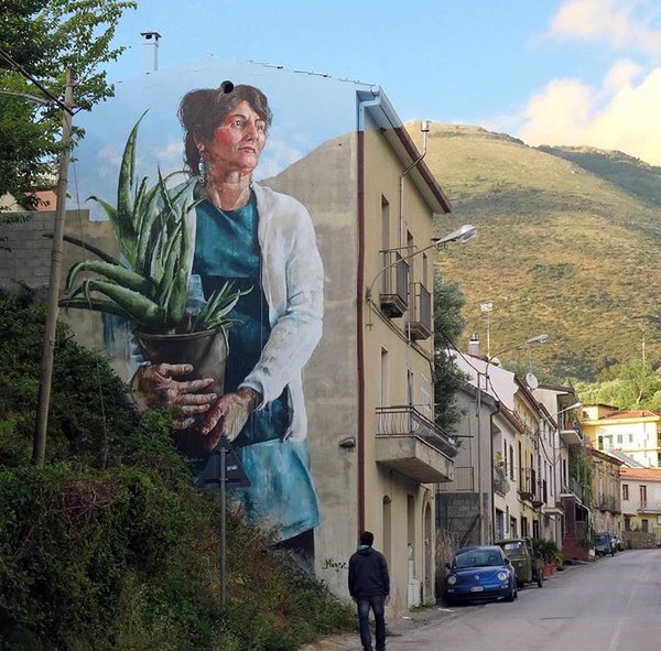 Fintan Magee @Sapri, Italia