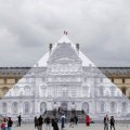JR @Louvre, Parigi
