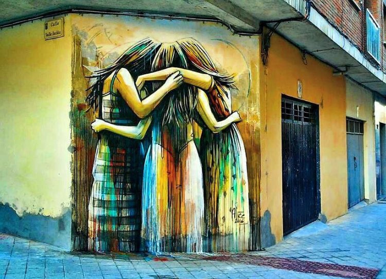 Alice Pasquini @Salamanca, Spagna