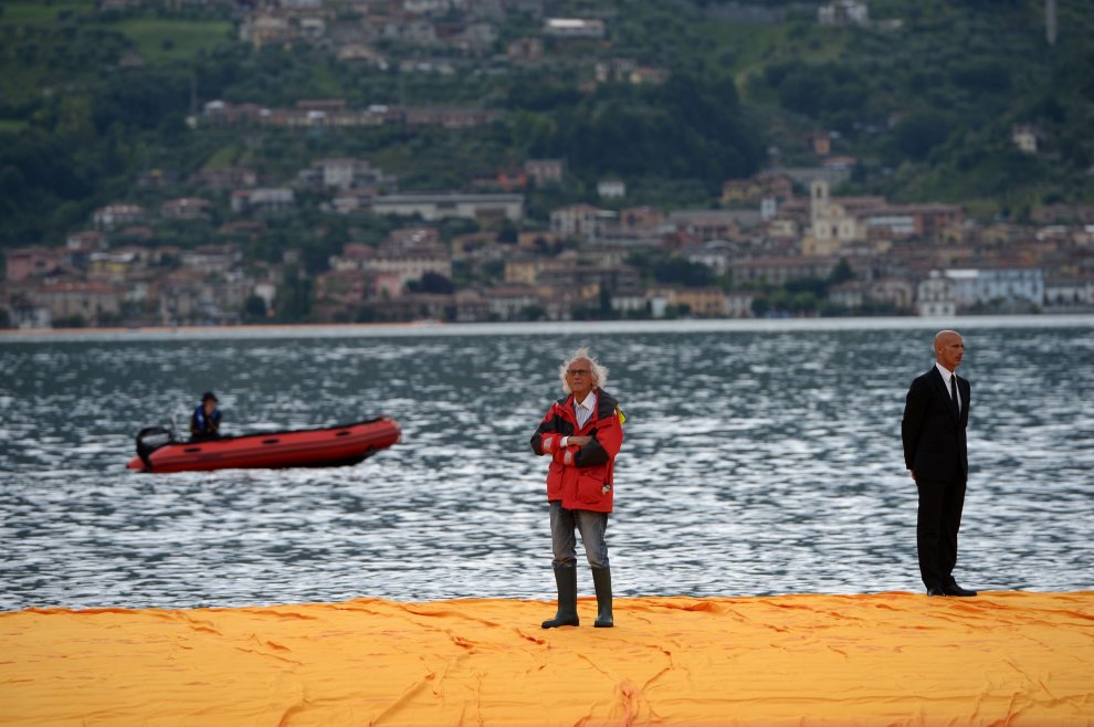 The Floating Piers by Christo