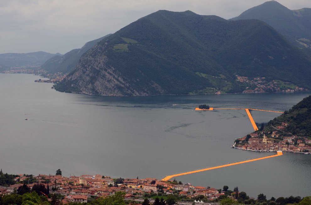 The Floating Piers by Christo