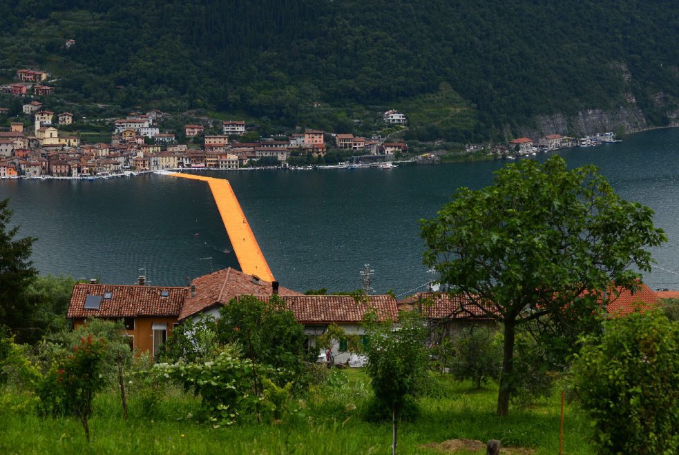The Floating Piers by Christo