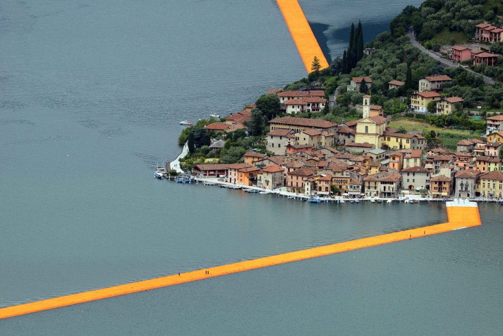 The Floating Piers by Christo