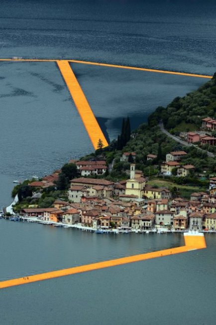 The Floating Piers by Christo