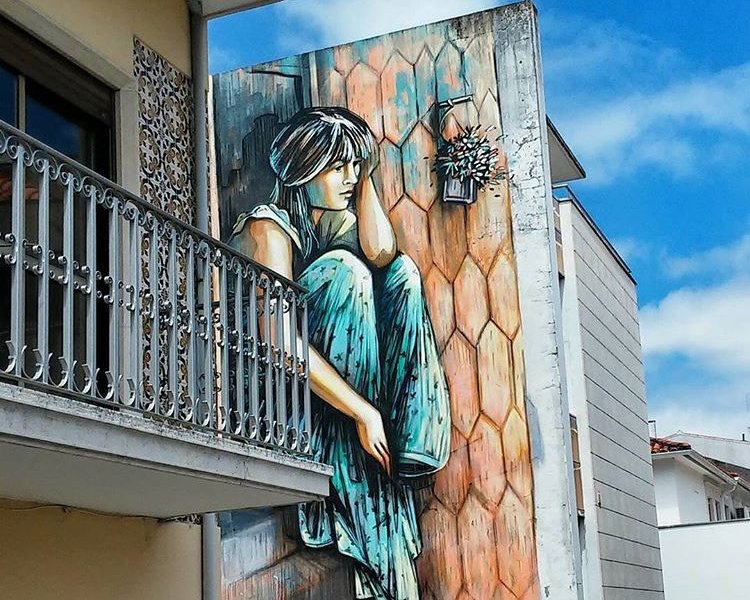 Alice Pasquini @Leiria, Portogallo