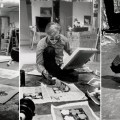 Andy Warhol con ‘Flowers’ alla Factory
