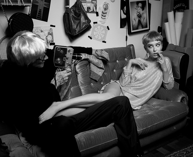 Andy Warhol e Edie Sedgwick