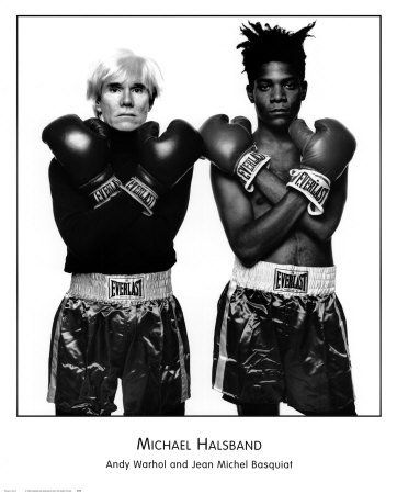 Andy Warhol e Michel Basquiat