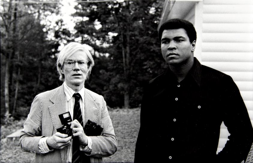 Andy Warhol e Muhammad Ali