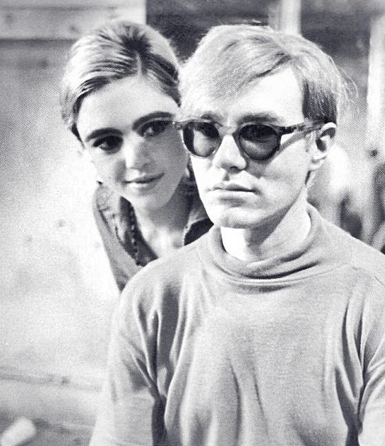 Edie Sedgwick e Andy Warhol